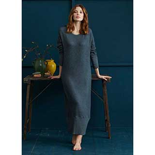 Women's Nightgown With Long Sleeves Penye Mood