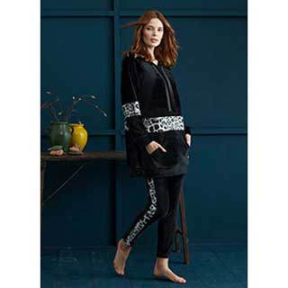 Women's Track Suit With Long Sleeves & Long Pants Penye Mood