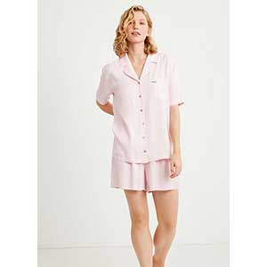 Women's Pyjama With Short Sleeves & Short Pants Penye Mood