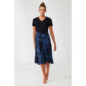 Homewear Skirt T-Shirt Women's Short Sleeve Penye Mood