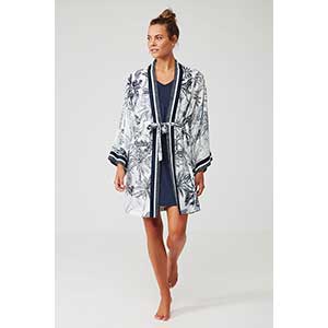 Robe and Nightgown  Women's Long Sleeve Penye Mood
