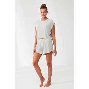 Pyjama Women's Short Sleeve Short Pants Penye Mood