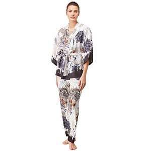 Women's Robe+Pyjama With Long Sleeve Penye Mood