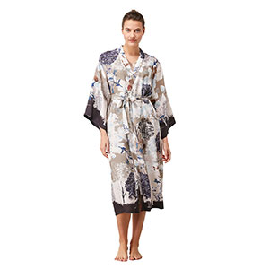 Women's Robe+Nightgown With Long Sleeve Penye Mood
