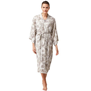 Women's Robe+Nightgown With Long Sleeve Thermal Penye Mood