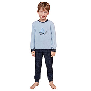 Children Pyzama For Boys With Long Sleeves & Long Pants Nautica