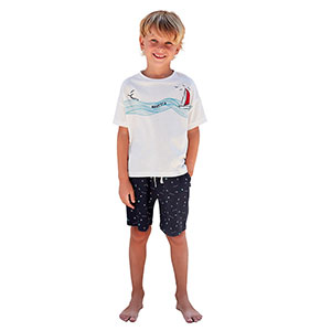 Pyjama Kids Boy Short Sleeve Short Pants Nautica