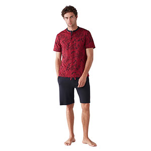 Pyjama Men's Short Sleeve Short Pants Nautica