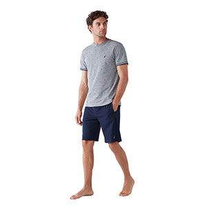 Pyjama Men's Short Sleeve Short Pants Nautica