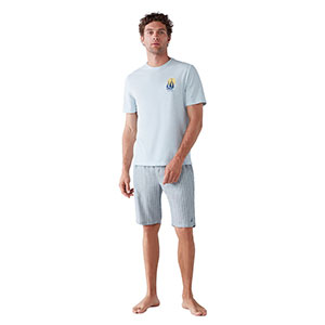 Pyjama Men's Short Sleeve Short Pants Nautica