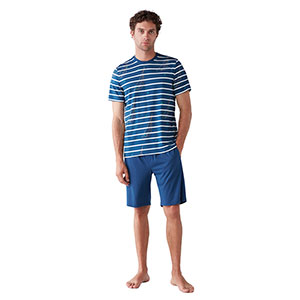 Pyjama Men's Short Sleeve Short Pants Nautica