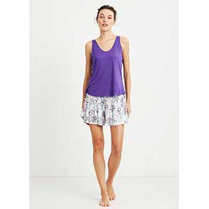 Women's Beachwear set sleeveless & short pants Nautica