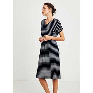 Women's Beachwear Dress With Short Sleeves Nautica