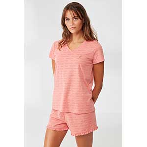 Pyjama Women's Short Sleeve Short Pants Nautica