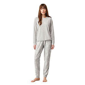 Women's Pyzama With Long Sleeves & Long Pants Nautica