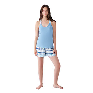 Pyjama Women's Short Sleeve Short Pants Nautica