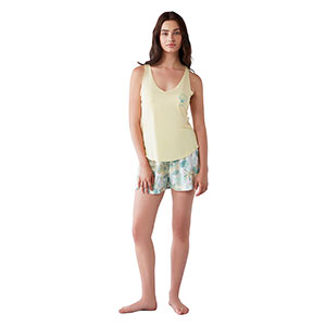 Pyjama Women's Short Sleeve Short Pants Nautica