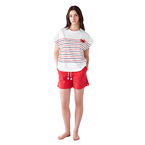 Pyjama Women's Short Sleeve Short Pants Nautica